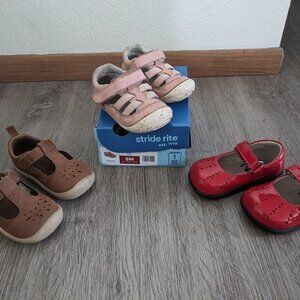 Toddler Girl Size 5 Stride Rite/See Kai Run Bundle